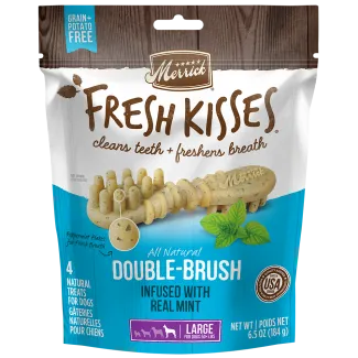 MER Fresh Kisses Pouches Mint Large 6pt5oz Front lg