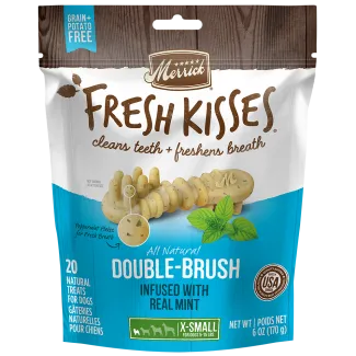 MER Fresh Kisses Pouches Mint XSmall 6oz Front lg