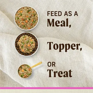 feed as a meal, topper, or treat
