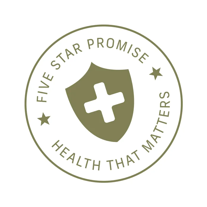 Five Star Promise, Health That Matters