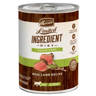 MER LID Real Lamb Recipe 13oz lg