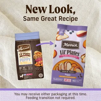 Lil&#039; Plates Grain Free Puppy Real Chicken + Sweet Potato Recipe - Transition Image