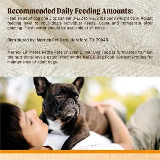 Lil&#039; Plates Petite Pates Chicken Dinner Recipe Wet Dog Food