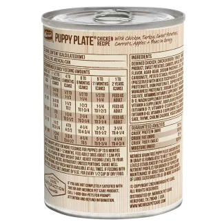 GF Puppy Plate Chicken lg B