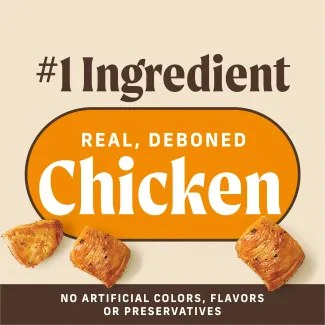 made with real deboned chicken